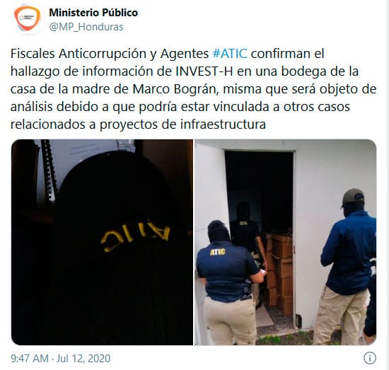 Encuentran cajas de documentación ligada a compra de hospitales en casa de madre de exdirector de Invest-H