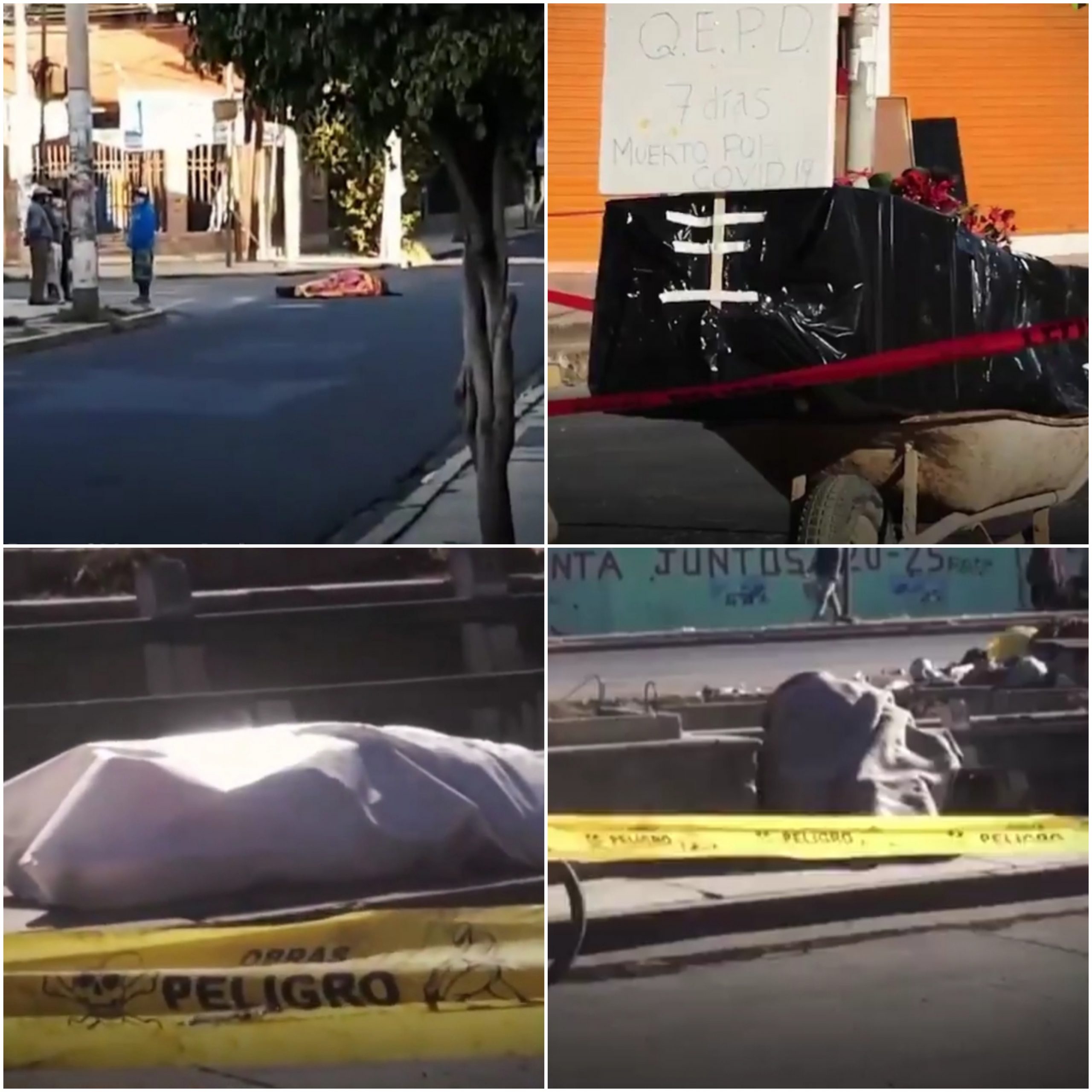 Muertos por covid-19 en las calles, Bolivia vive el drama de Ecuador a causa de la pandemia