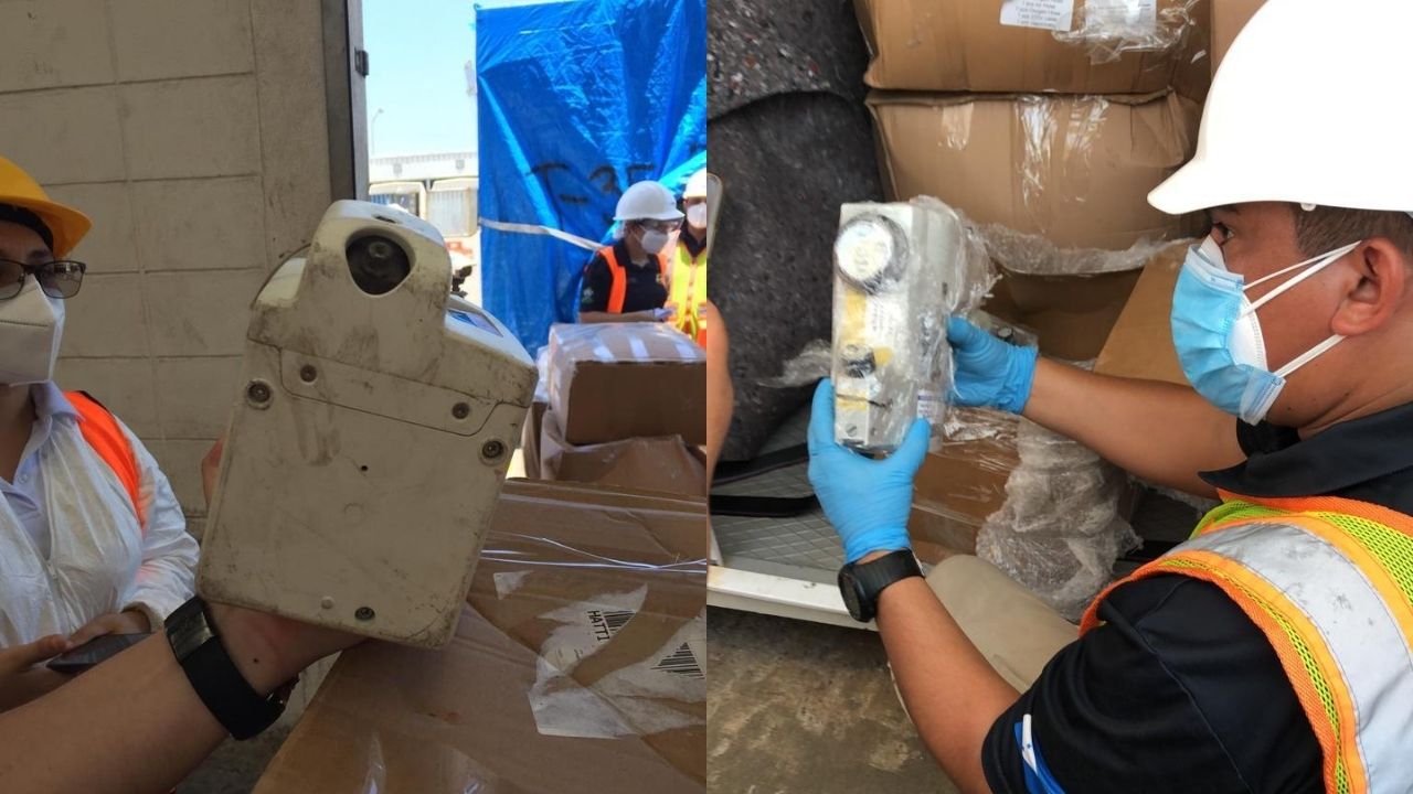 Ministerio Público encuentra vaporizadores usados y otros en mal estado que venían en hospitales móviles