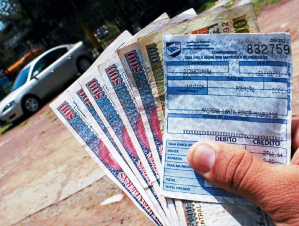 En cuotas y sin multas, así queda el pago de la matrícula vehicular en Honduras