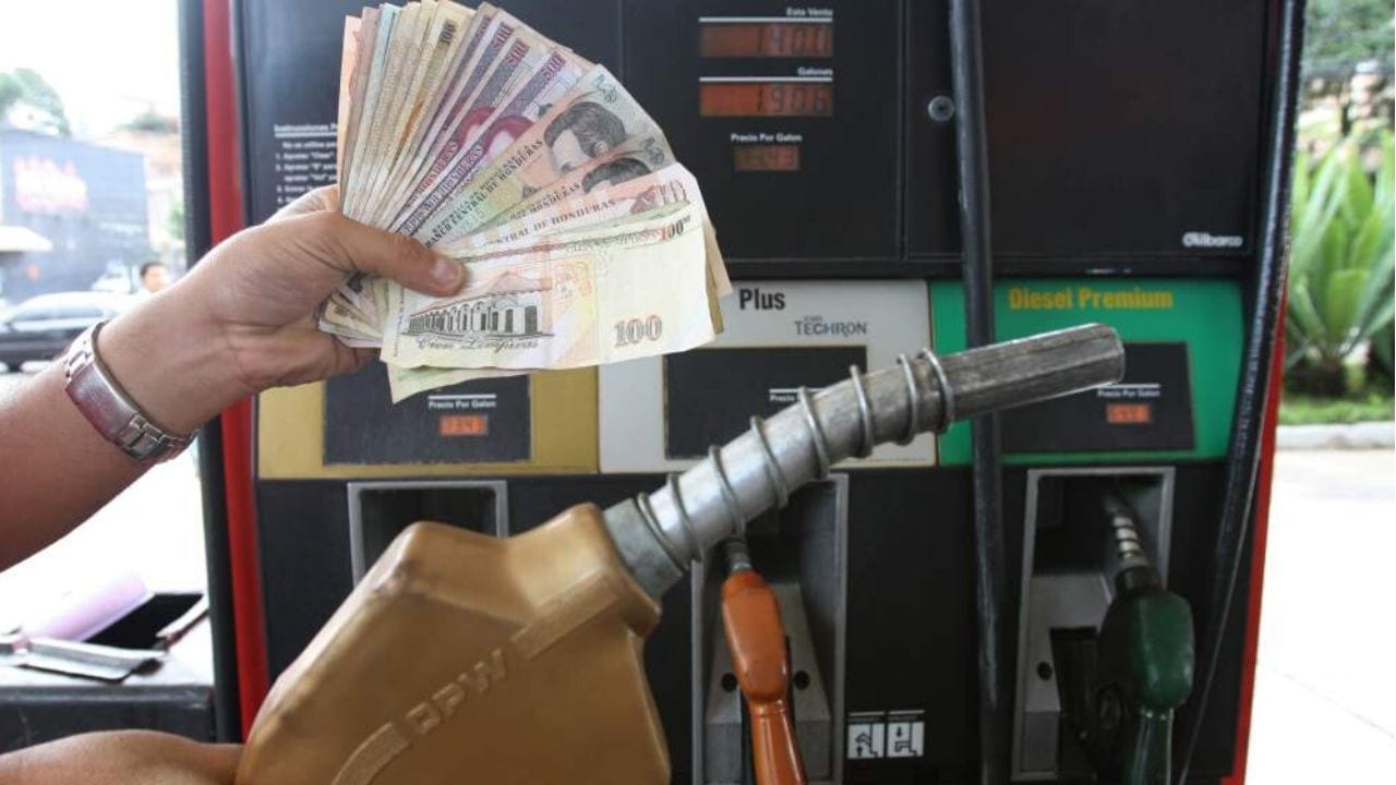 Aquí el nuevo precio de los combustibles en Honduras