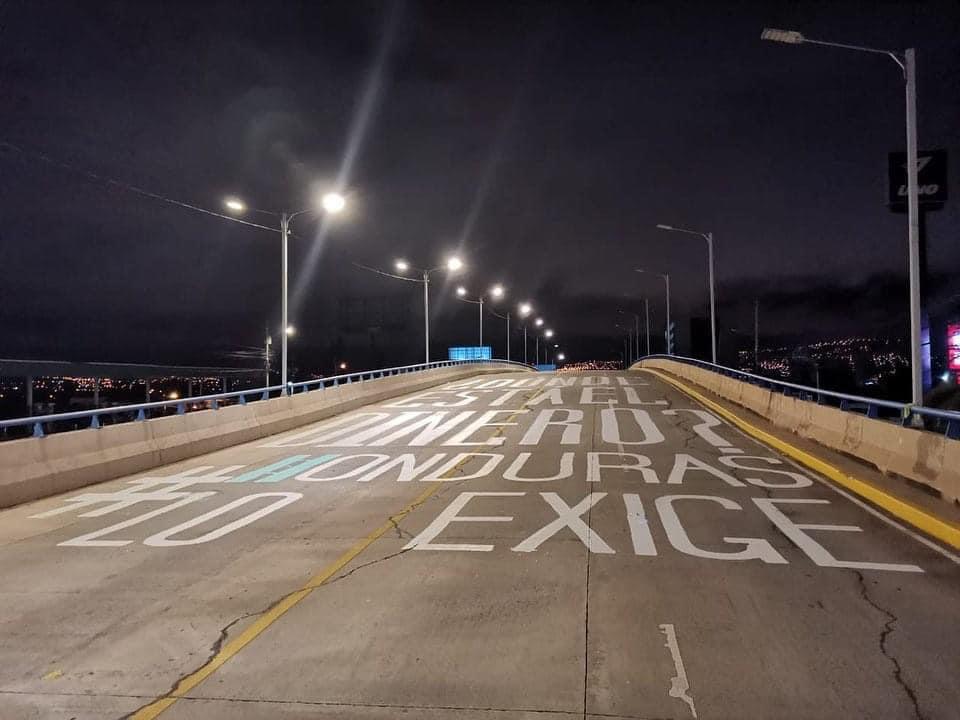 Exigen no más corrupción.