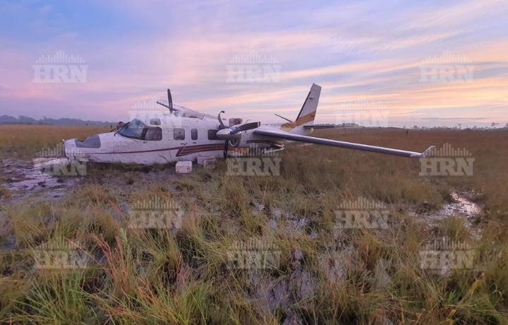 Interceptan narcoavioneta en Gracias a Dios con 16 fardos de droga