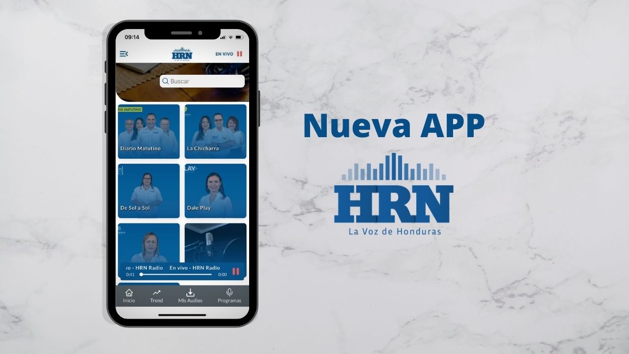 Nueva App de Radio HRN, con tecnología y diseño de clase mundial