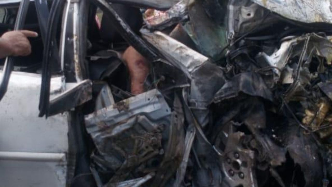 Cuatro personas fallecidas en aparatoso accidente vial en San Pedro Sula