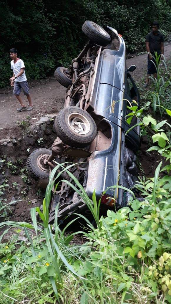 Alcalde en Intibucá sufre accidente vial cuando iba a entregar comida a enfermos por covid
