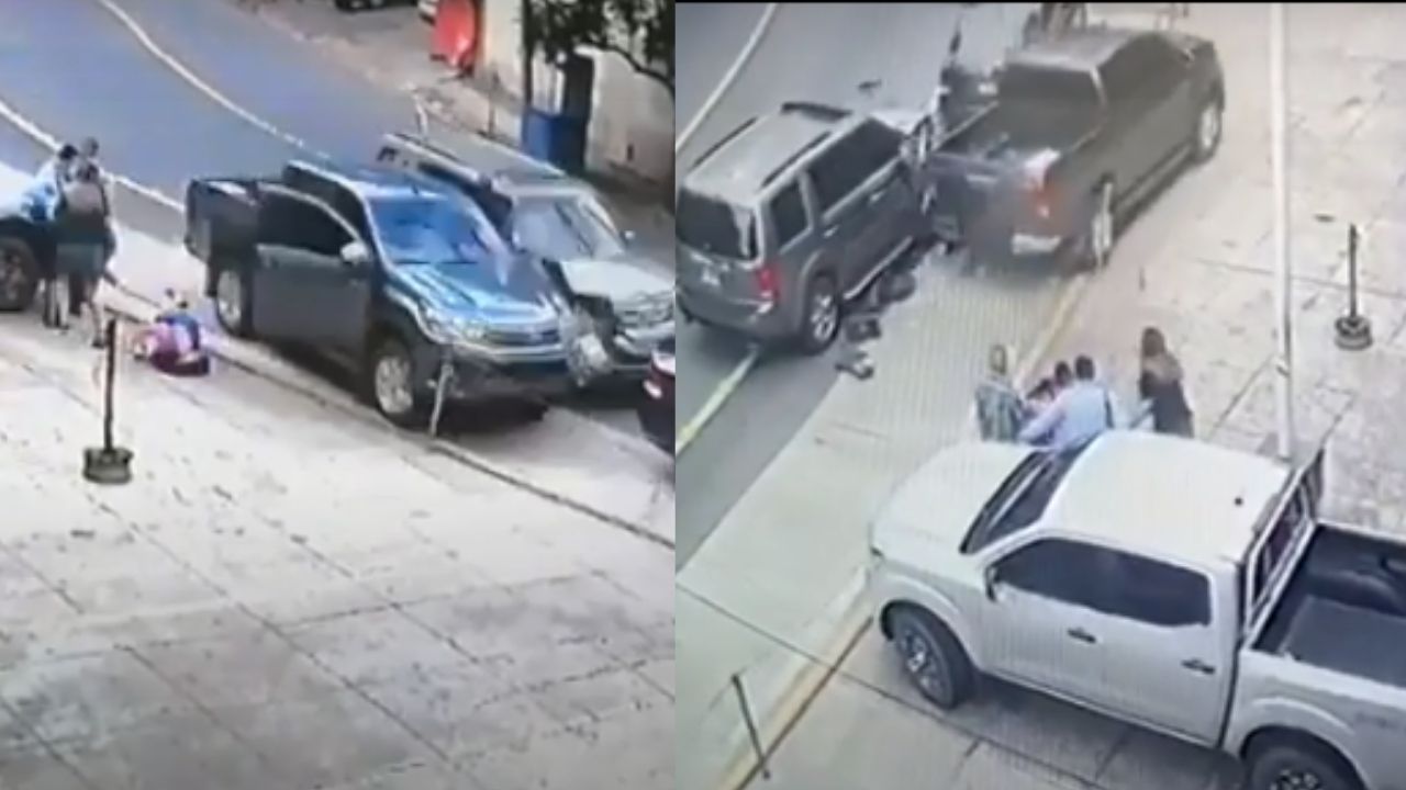 Hasta 20 años de prisión podría enfrentar conductor que atropelló a fiscal hondureño, aquí los vídeos de accidente