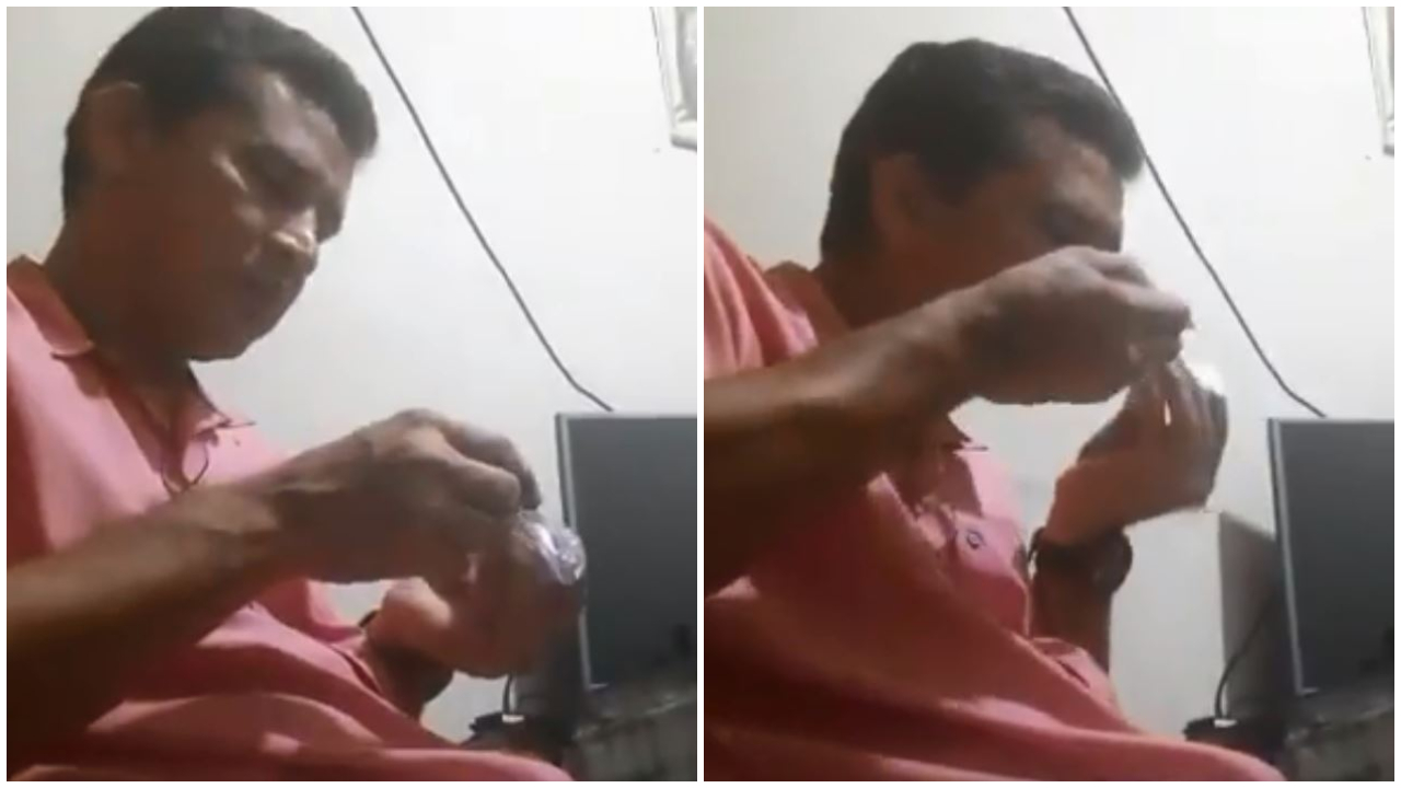 Alcalde de Guaimaca deja su cargo y entra a rehabilitación tras aparecer en vídeo consumiendo supuesta droga