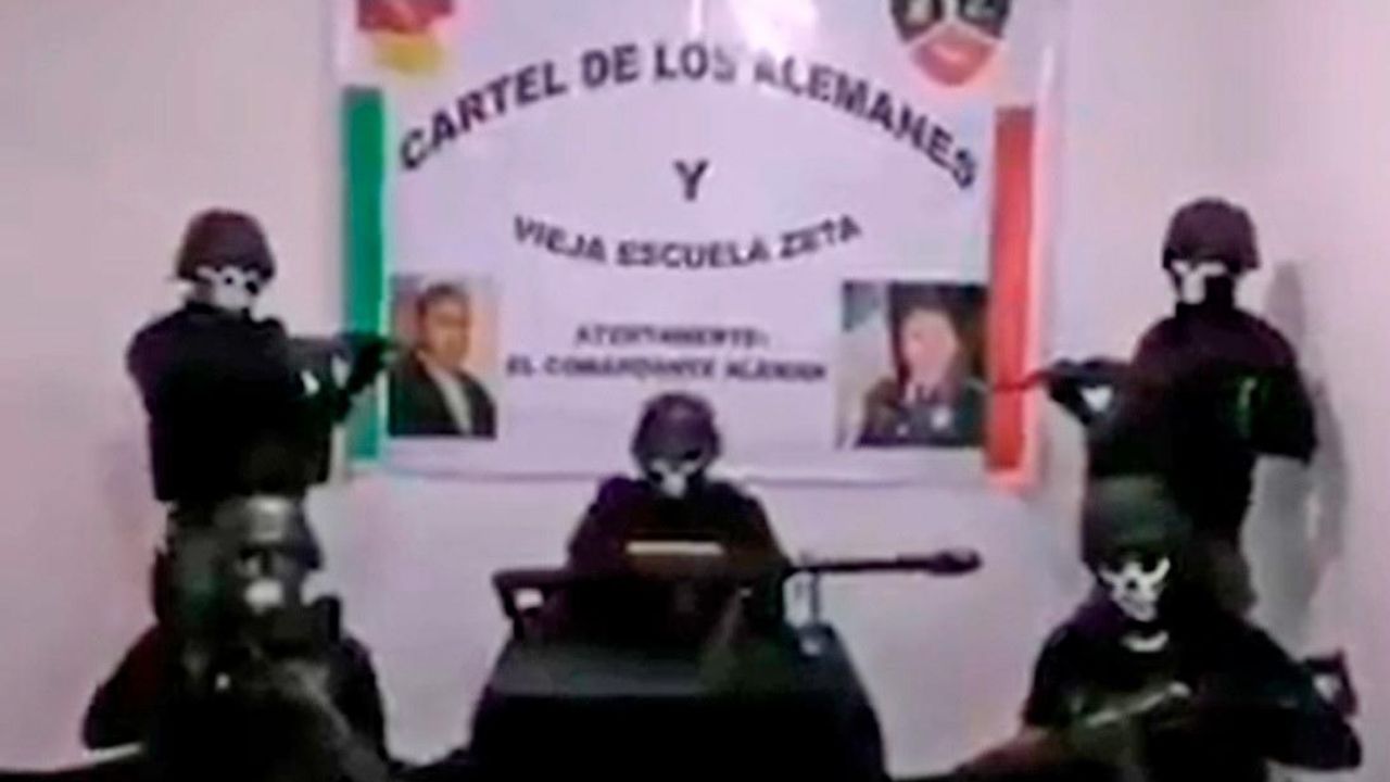 Un cártel mexicano difunde un video con graves amenazas a grupos rivales y a las autoridades