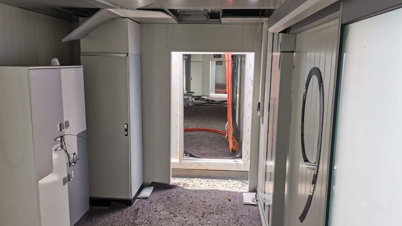 En fotos: Así es por dentro el hospital móvil instalado en Tegucigalpa