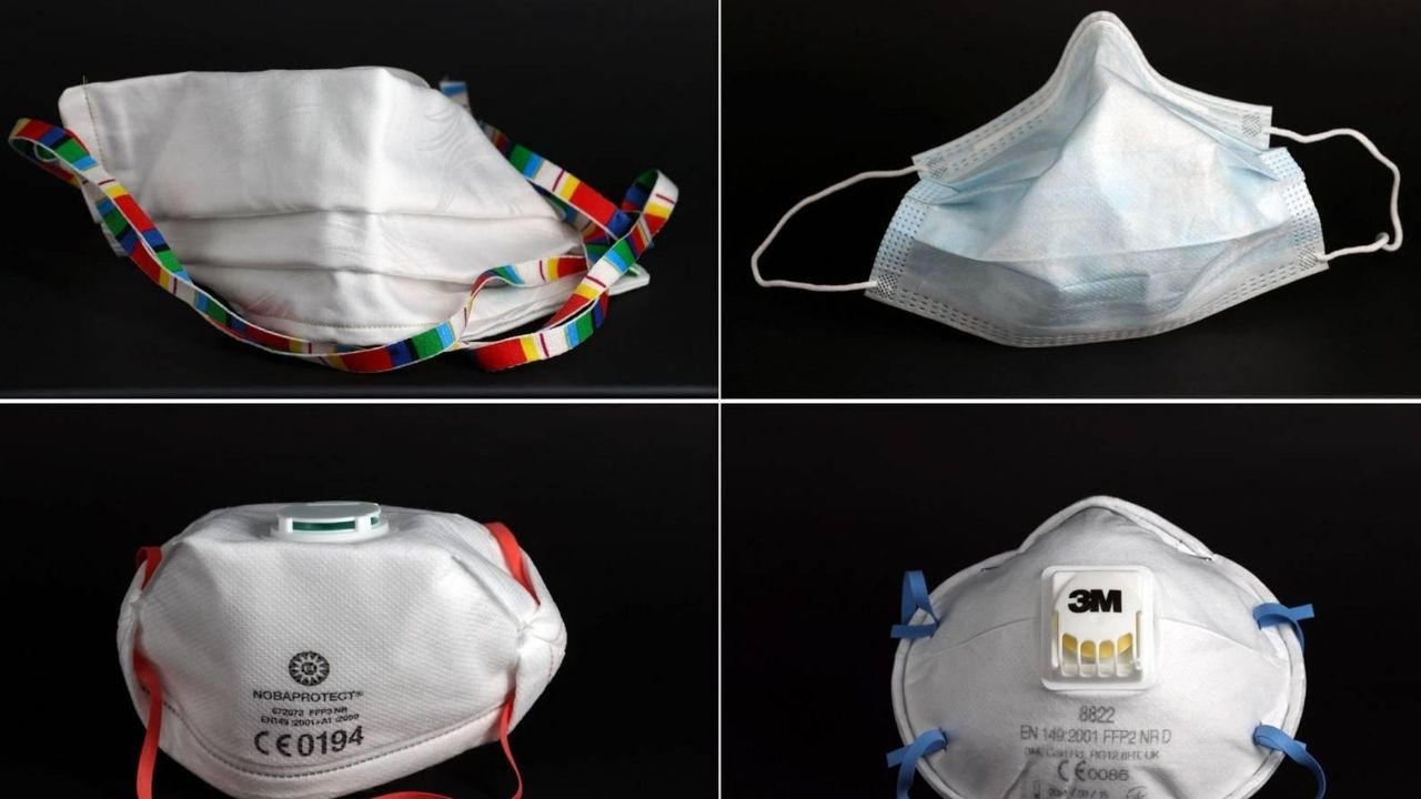 ¿Qué mascarillas son las eficaces para reducir la propagación del covid?, esto revela un experimento con láser