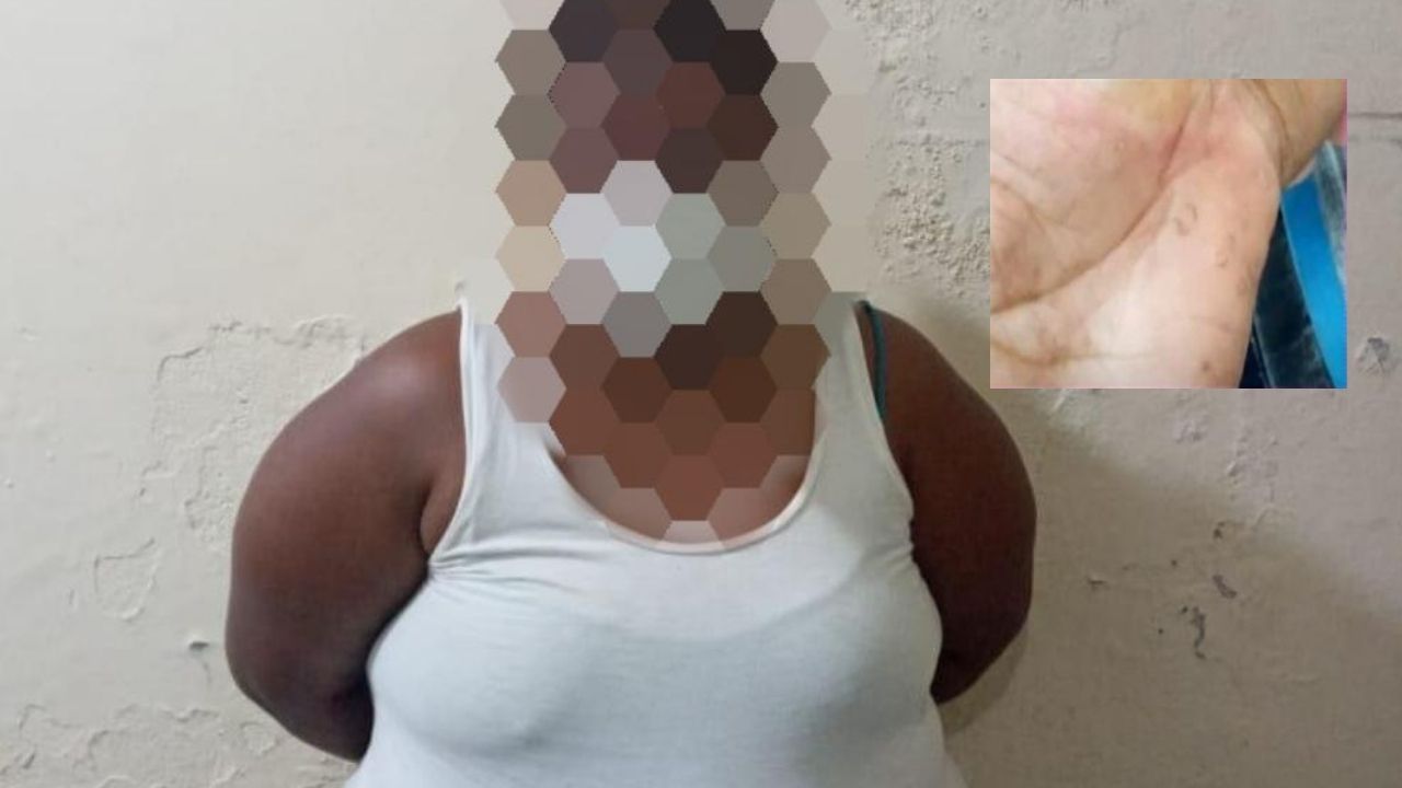 A la cárcel de Choluteca envían a hondureña que le quemó las manos a su hijo de 8 años supuestamente porque le había agarrado dinero