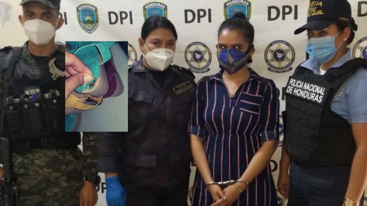 En unas plataformas, hondureña pretendía introducir droga a la cárcel de Choluteca