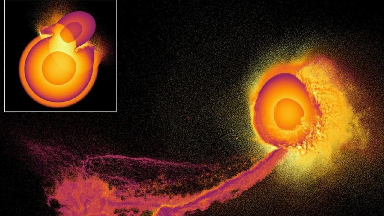 Esto es lo que pasaría si un planeta como la Tierra chocara contra otro