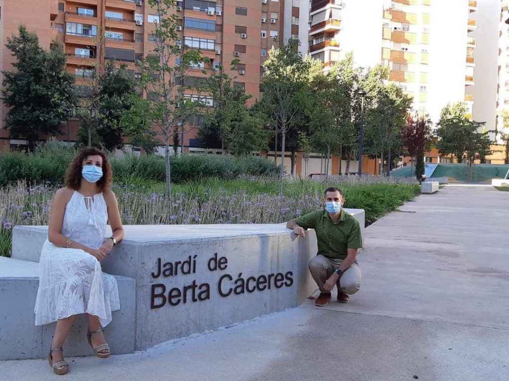 Jardin Berta Cáceres.