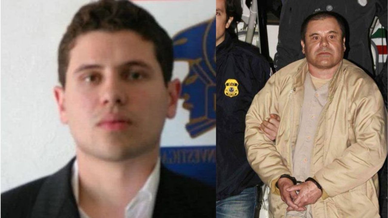 Hijo de 'El Chapo' Guzmán presume billete sellado con las iniciales de su papá