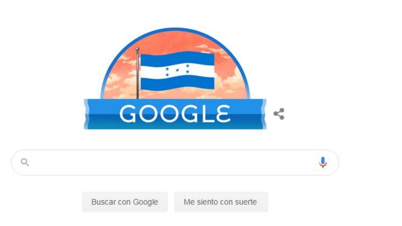 Google rinde homenaje a Honduras en su 199 aniversario de independencia patria