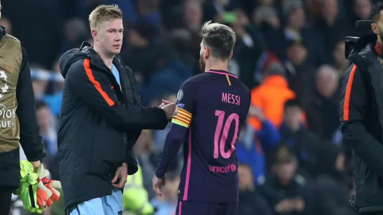 'Realmente no me importa': La inesperada respuesta de Kevin De Bruyne sobre rumor de que Messi llegaría al Manchester City