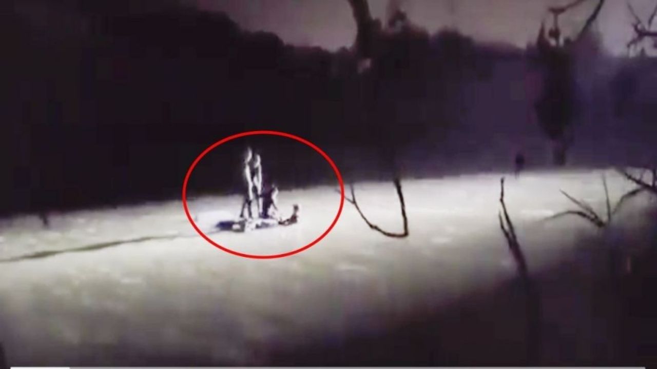 Captan rescate de migrantes abandonados por narco contrabandistas en medio del río Bravo