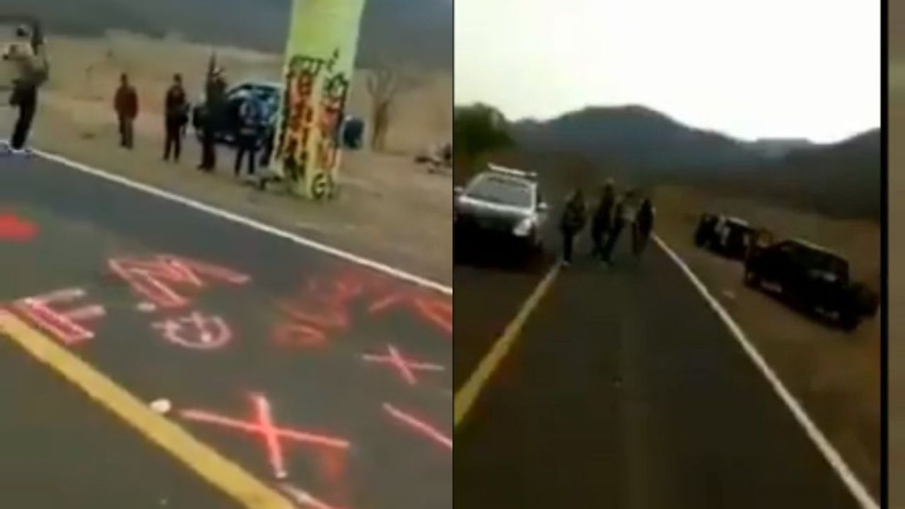 Narcos de los 'Viagras' retan al Cártel Nueva Generación acompañados por supuestos policías