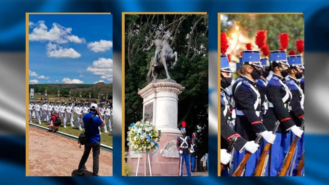 Imágenes y vídeos de cómo se han celebrado los 199 años de independencia en Honduras