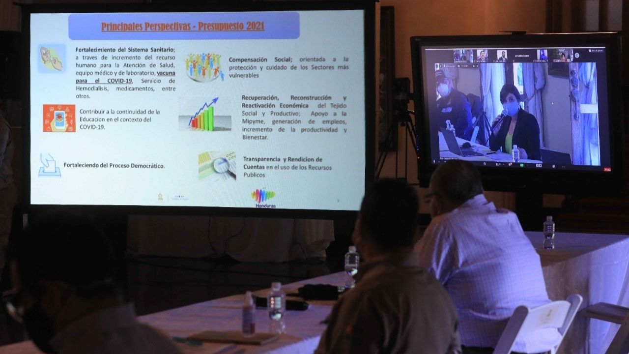 Ejecutivo remite al Congreso Nacional el proyecto de Presupuesto General 2021 por 288 mil 145.1 millones de lempiras