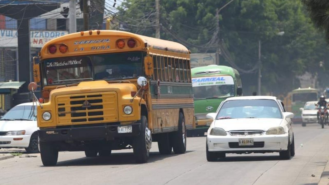 ¿Trabajarán todas las unidades del transporte en Honduras?