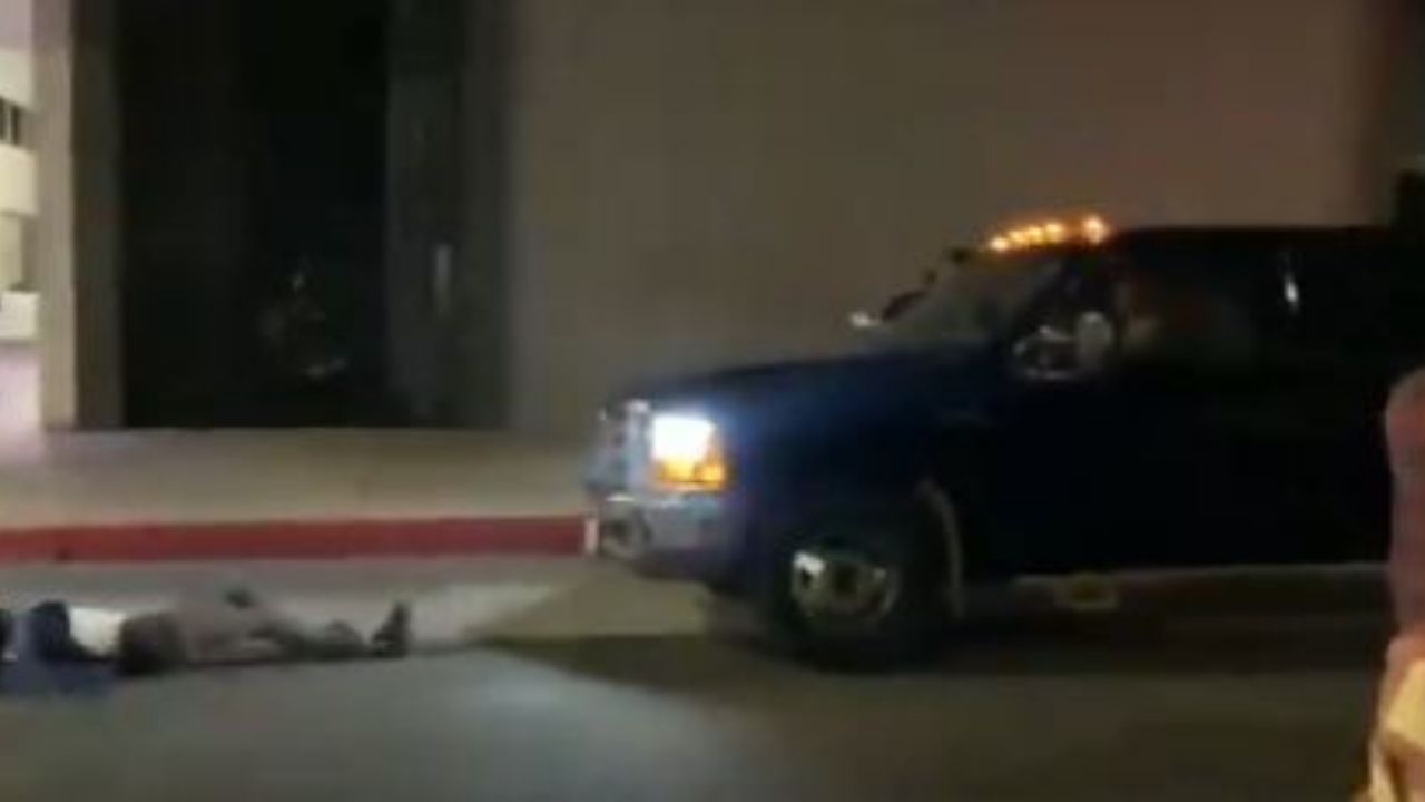 Camioneta embiste a multitud en manifestación en Estados Unidos, todo quedó en vídeo