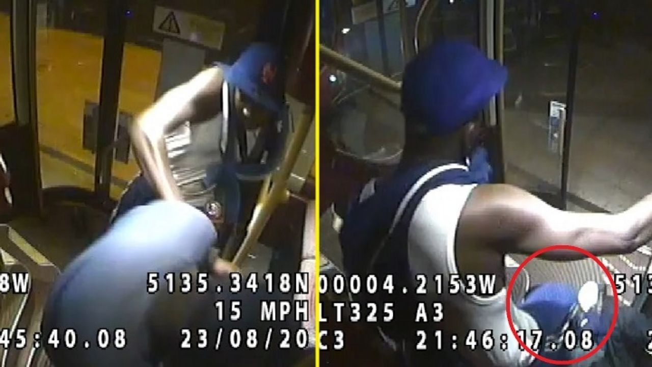 Hombre deja inconsciente a trabajador de la salud inglés en un bus por exigirle uso correcto de la mascarilla