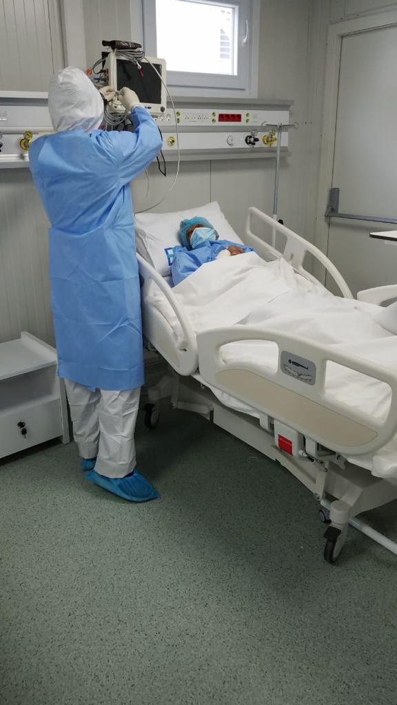 Paciente es atendido