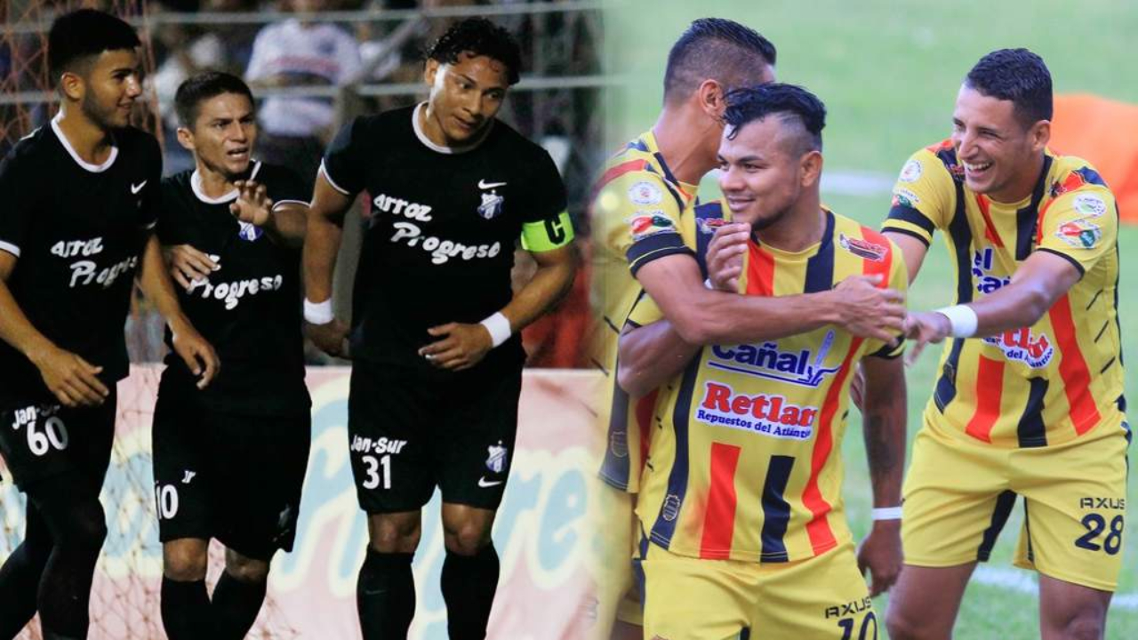 Real España derrotó al Honduras del Progreso 5 a 0