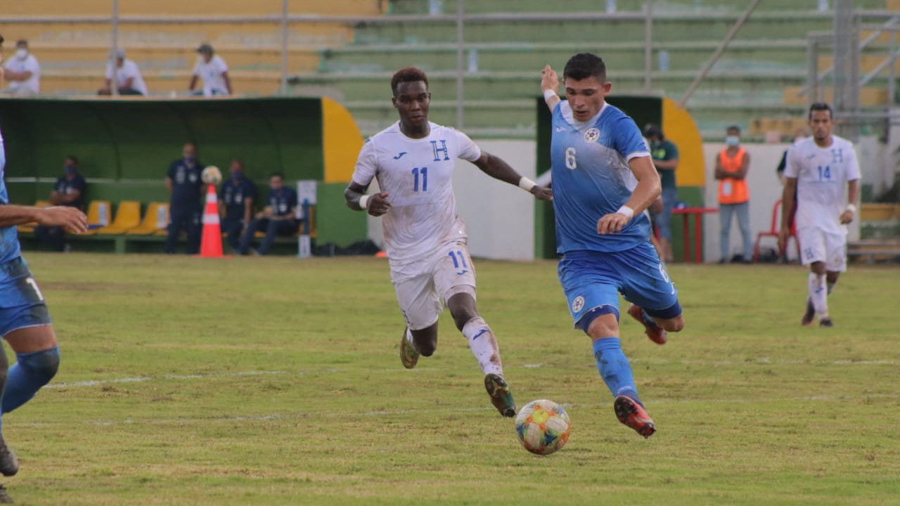 Honduras empata 1-1 ante Nicaragua con agónico gol de Jonathan Paz en el Carlos Miranda de Comayagua