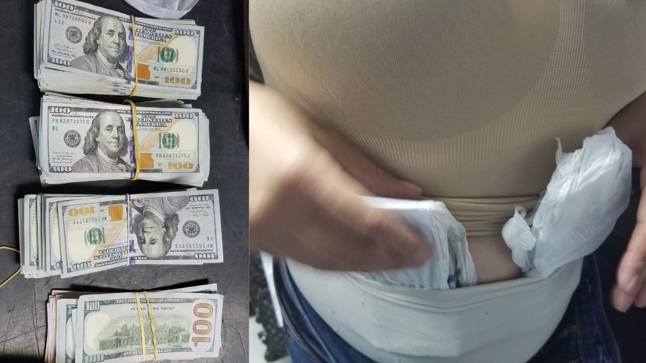 Con más de 30 mil dólares pegados en su cintura fue arrestada una mujer en el aeropuerto Toncontín