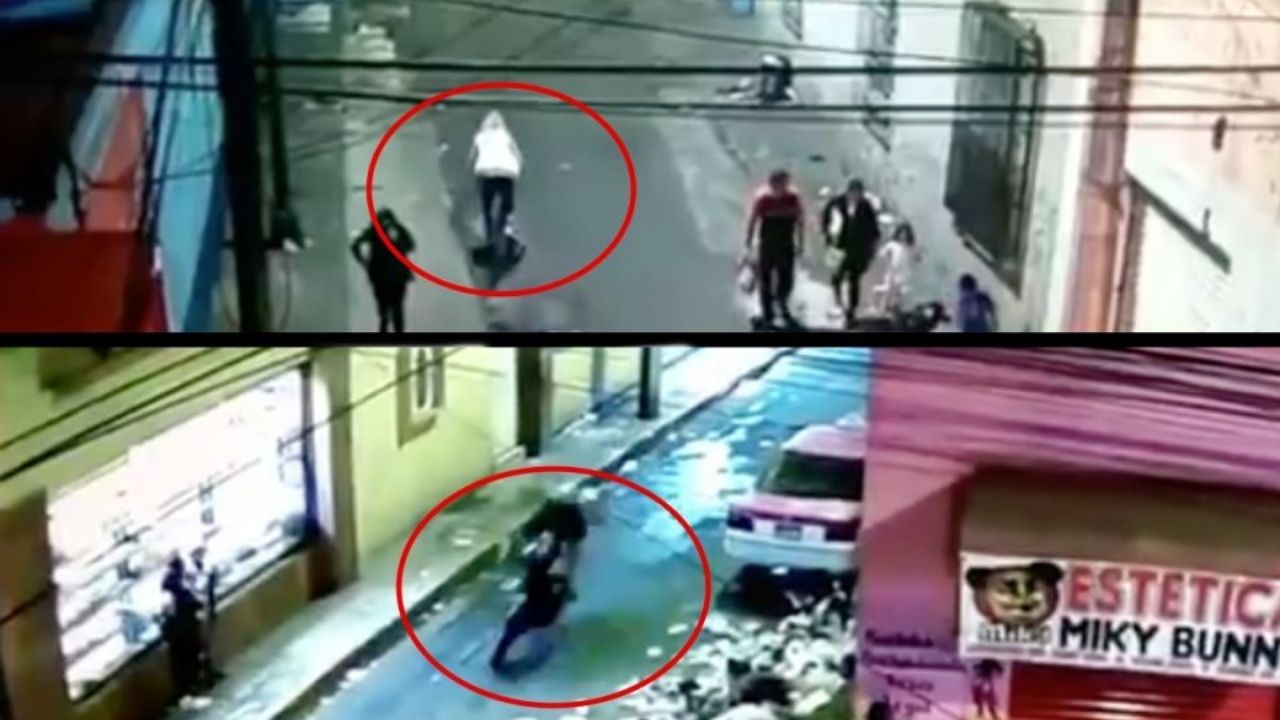 Asesinan a hijo de mujer narcotraficante en México y captan en vídeo a sicarios cuando dispararon