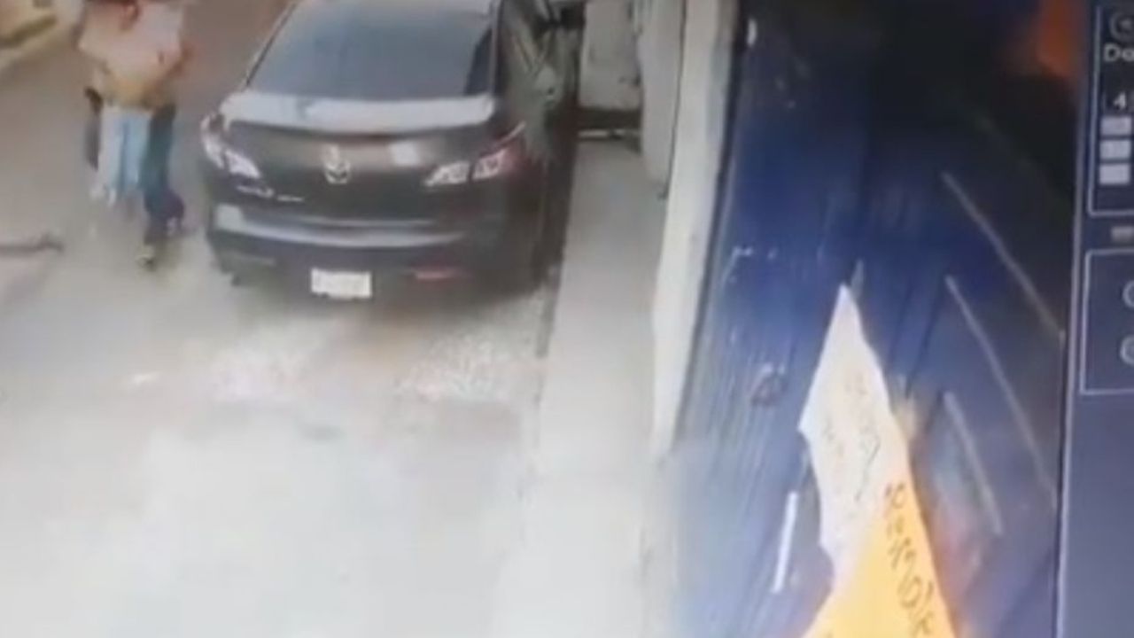 Así operan supuestamente los secuestradores de niños, este video fue grabado en México