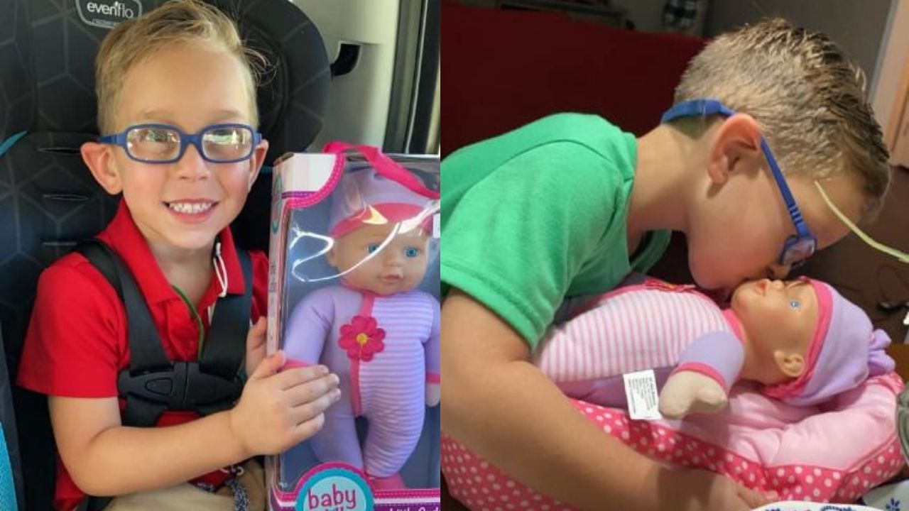 Niño pide de regalo una muñeca, el motivo te sorprenderá