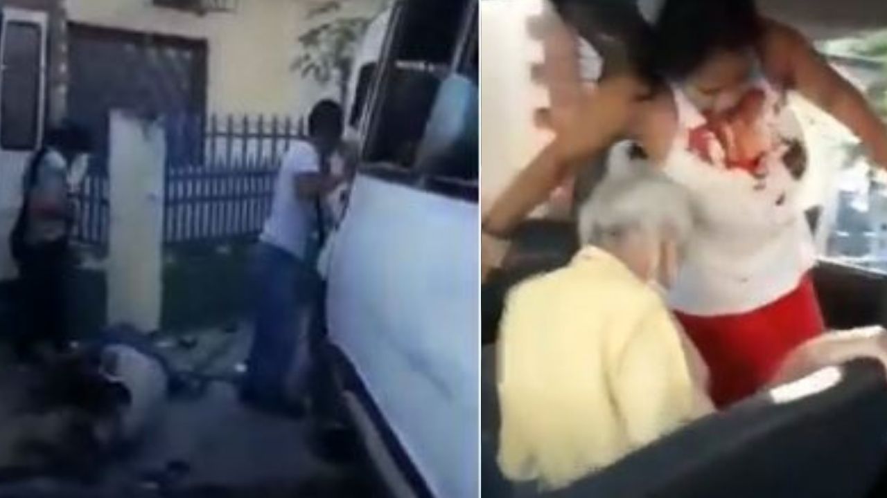 Heridos y con el rostro lleno de sangre; así quedaron pasajeros de rapiditos que colisionaron en San Pedro Sula