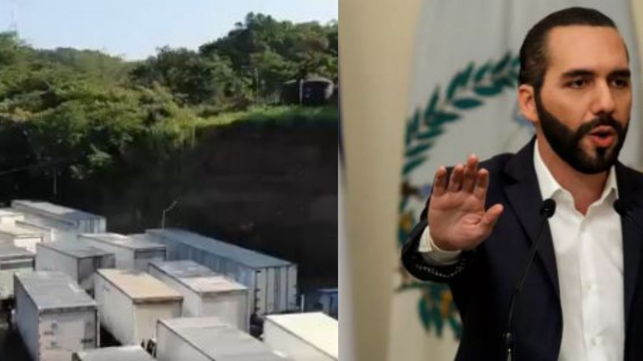 La reacción de Bukele ante ingreso a Honduras de decenas de camiones salvadoreños con ayuda humanitaria