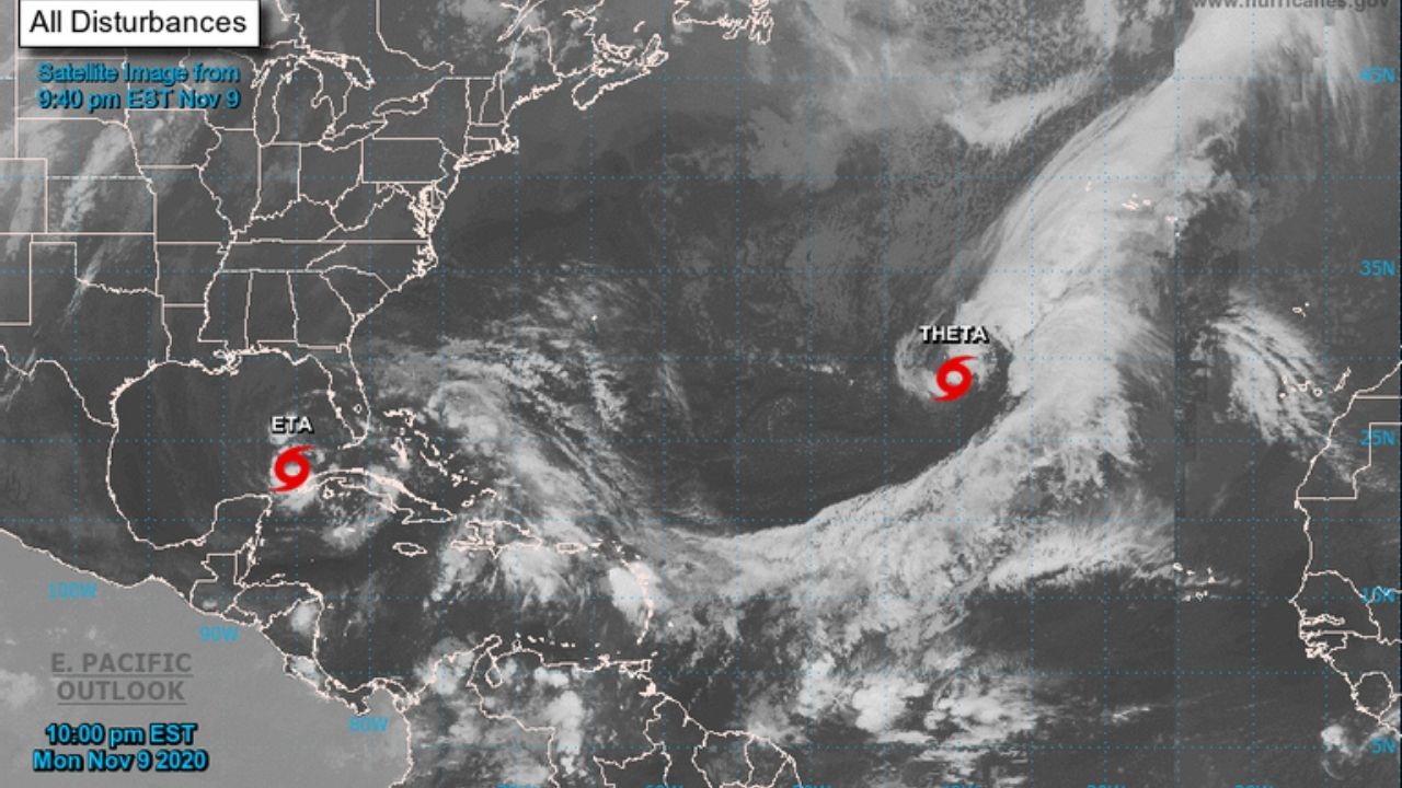 Se forma la tormenta tropical Theta en el Atlántico, ¿representará un peligro para Honduras como Eta?