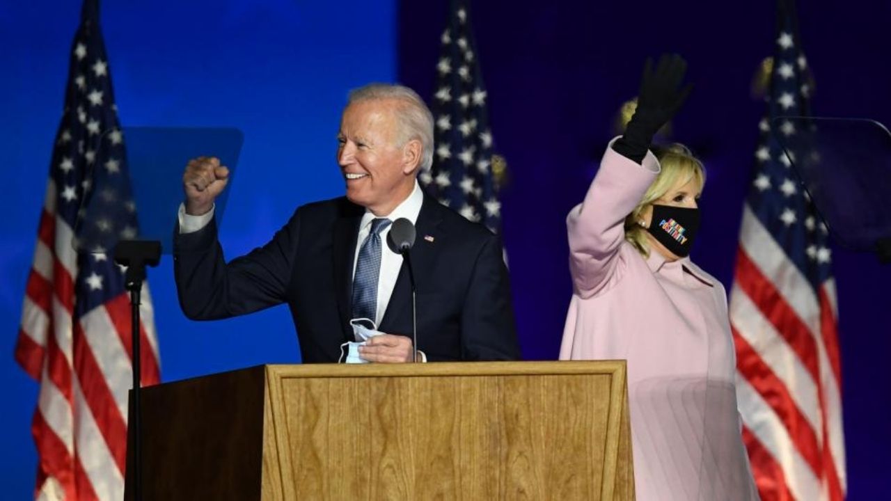 Joe Biden: América, me honra que me haya elegido para dirigir nuestro gran país