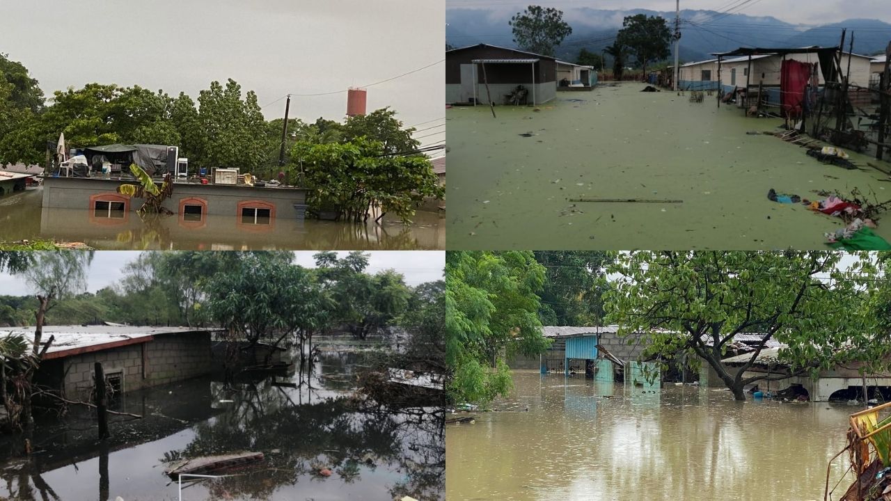 Imágenes no vistas del rastro devastador de Iota y Eta en Honduras