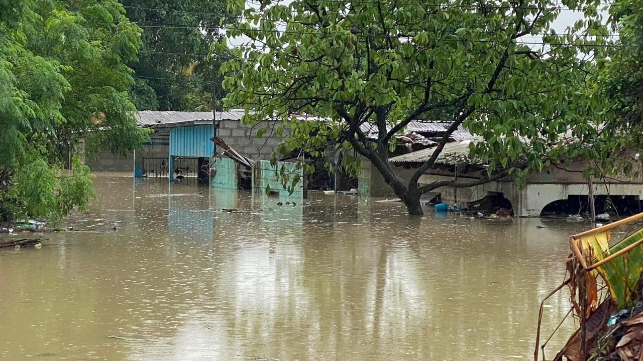 Bajo el agua continuarán lugares vulnerables de la zona norte de Honduras, ante amenaza de más lluvias