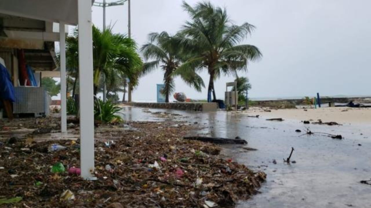Iota comienza a causar estragos en el Caribe norte de Nicaragua