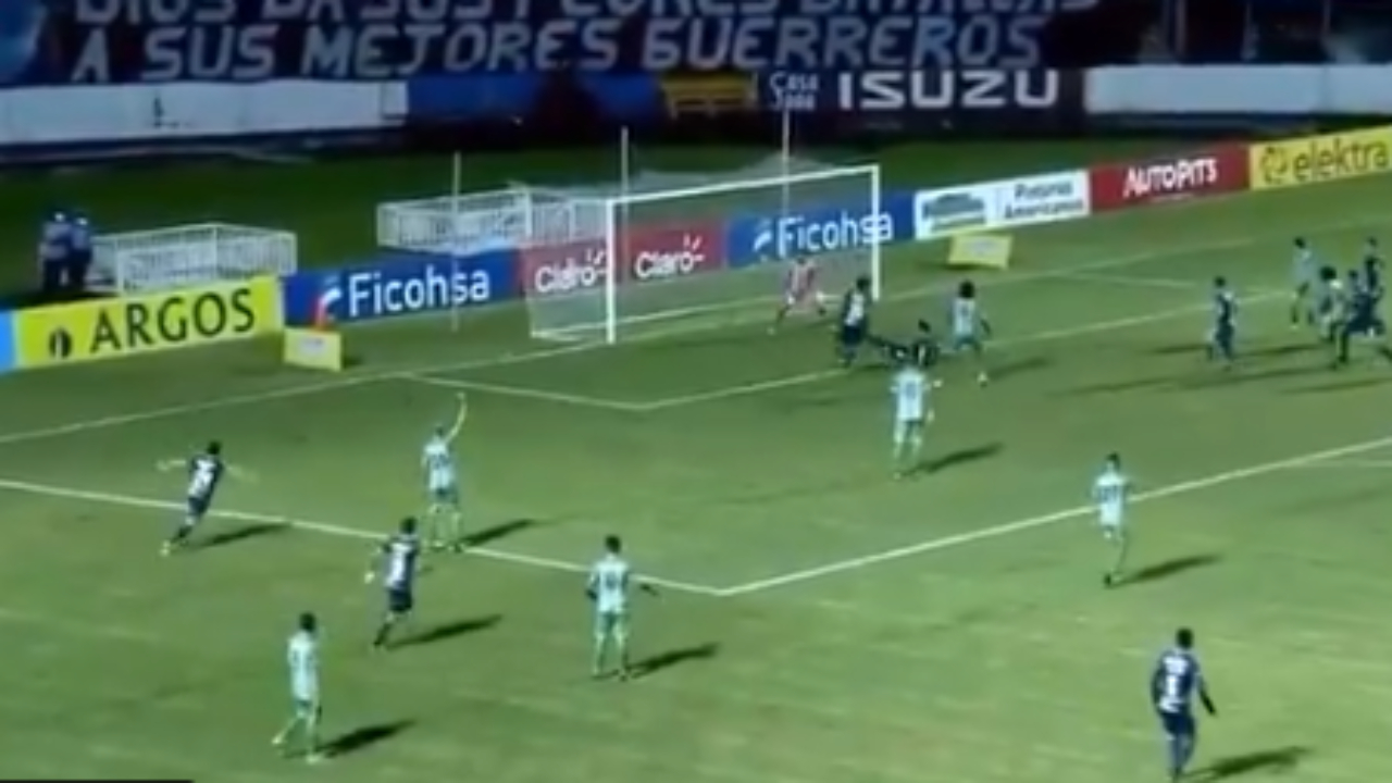 Motagua venció 2-1 al Real de Minas y se mantiene líder del grupo
