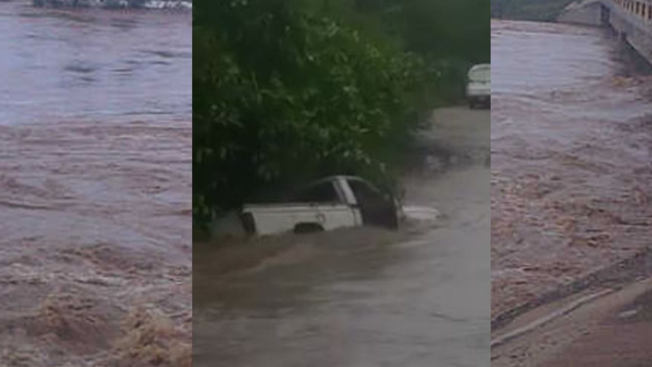 'Ayuda', el grito de auxilio de un niño arrastrado por la corriente en El Paraíso, aquí el video