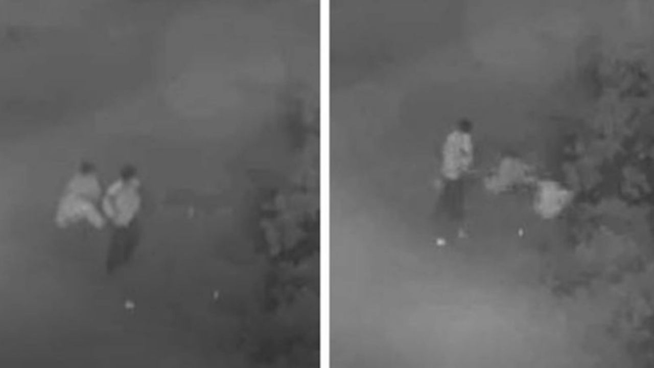 Captan a pareja arrojando a su hijo recién nacido a un río de aguas negras en Guatemala