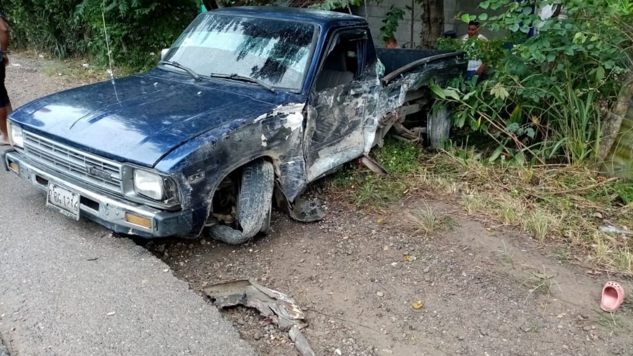 Hombre en supuesto estado de ebriedad atropella a cuatro menores en Santa Bárbara