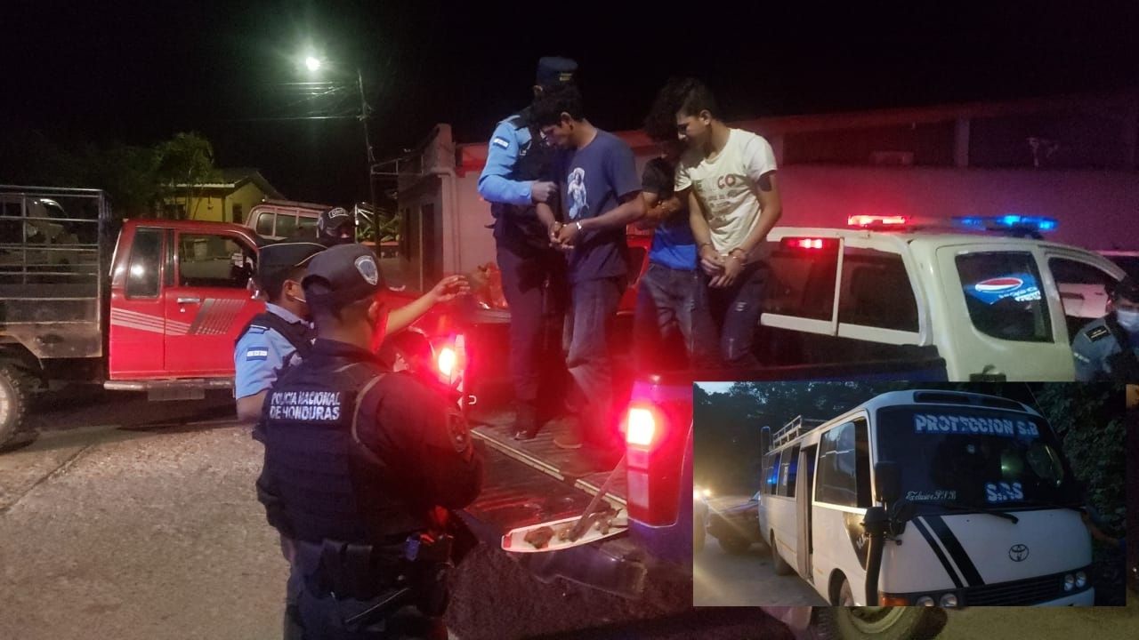 Capturan a dos de los seis supuestos responsables de matar a conductor de bus que impidió asalto en Santa Bárbara