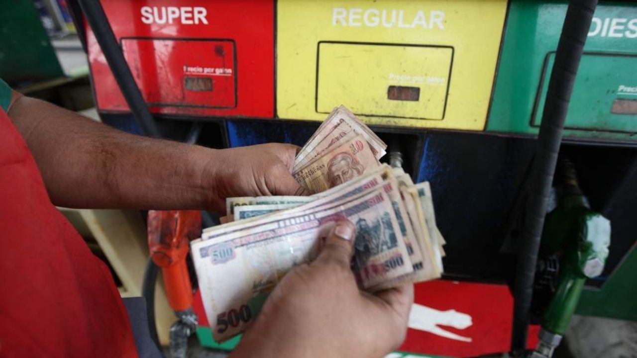 Más de un lempira aumentará el precio de algunos combustibles en Honduras a partir del lunes