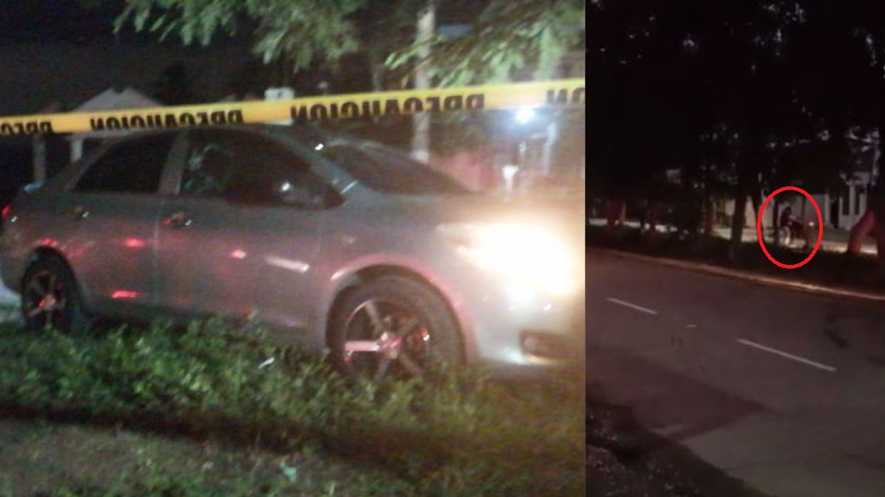 Captan en video a sicarios cuando matan a un hombre que se conducía en su carro en San Pedro Sula